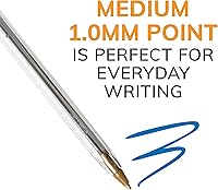 Vista 3 de BIC Cristal Xtra, Bolígrafo suave, Azul