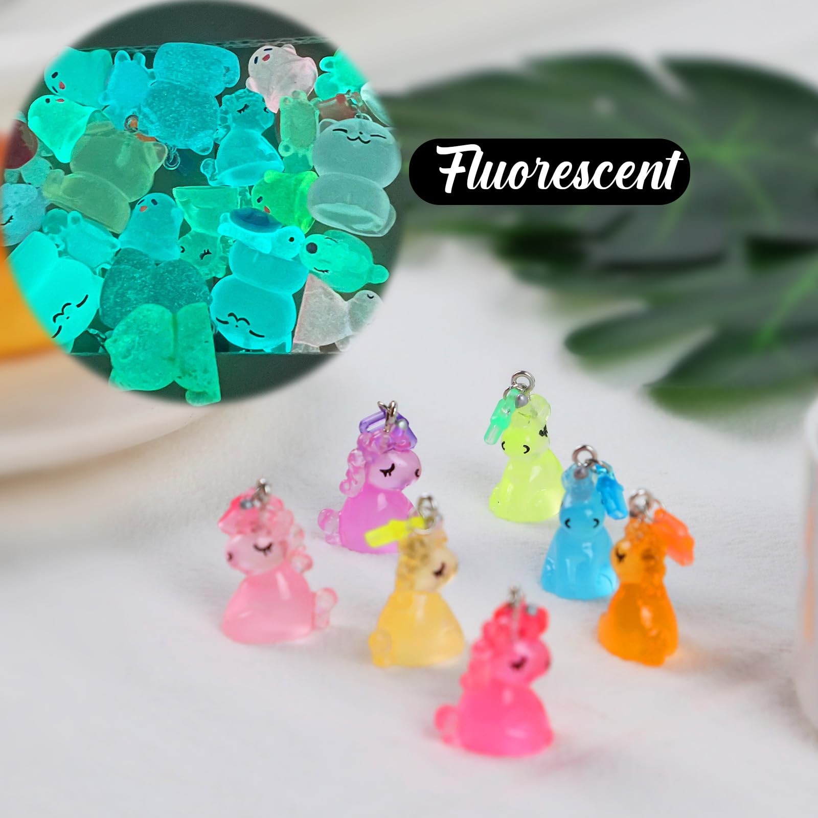 Condition photo showing New/Like New for Dust Plug Charms for Kindle - Fluorescent Resin Dustplug Accessories, Gift for E-Reader Book Lovers Type-C Port