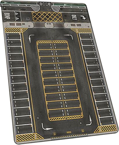 Alfombrilla para mouse de estacionamiento de policía de estilo americano de 1/64 a escala 1/64 de NYPD, para Hot Wheels