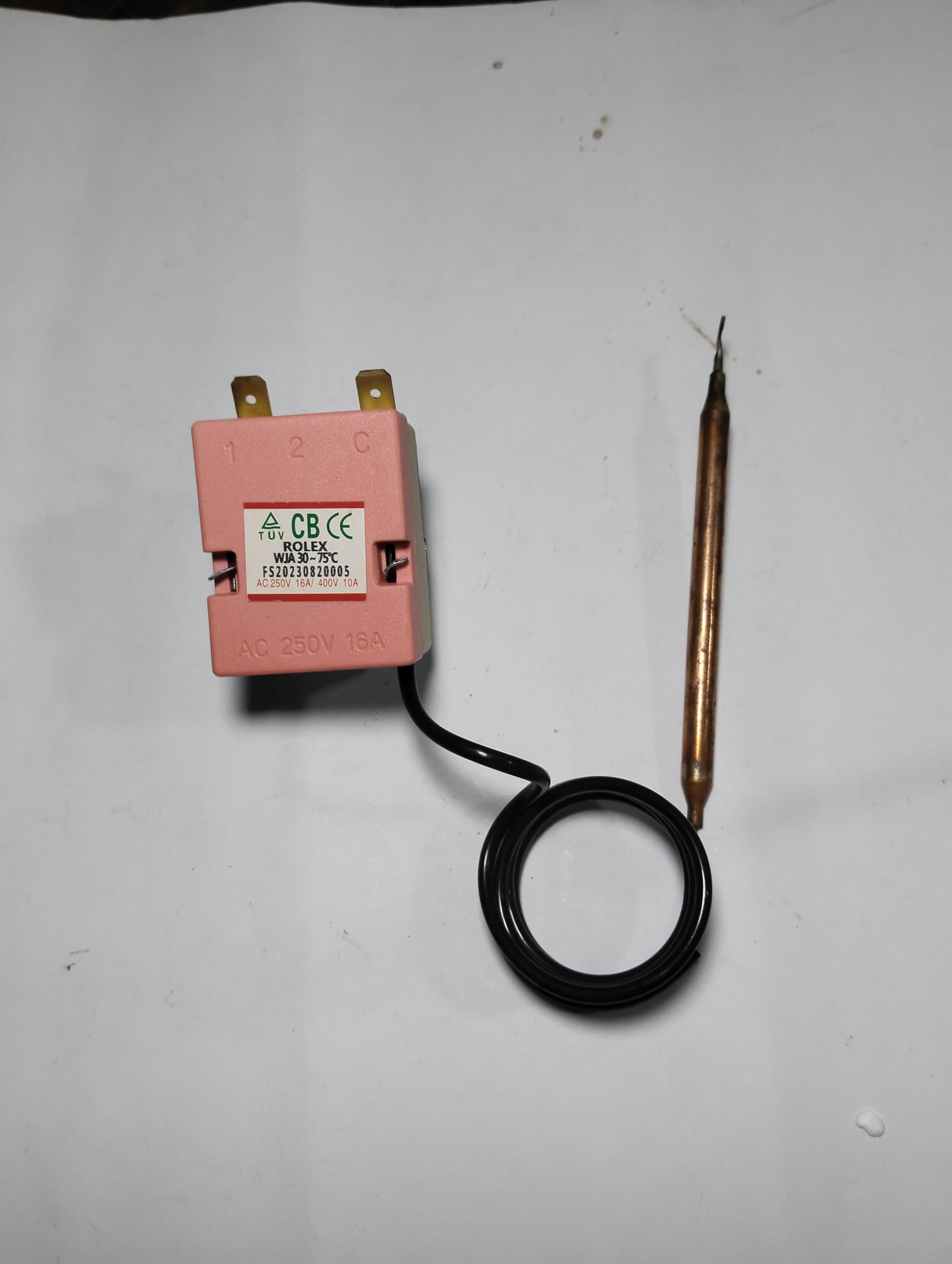 Geyser Capillary Thermostat Sutaible for 5 to 100 Liter Geyser (Match and Buy) Used in All Branded Geyser (1 Year Warranty) Geyser Thermostat 4