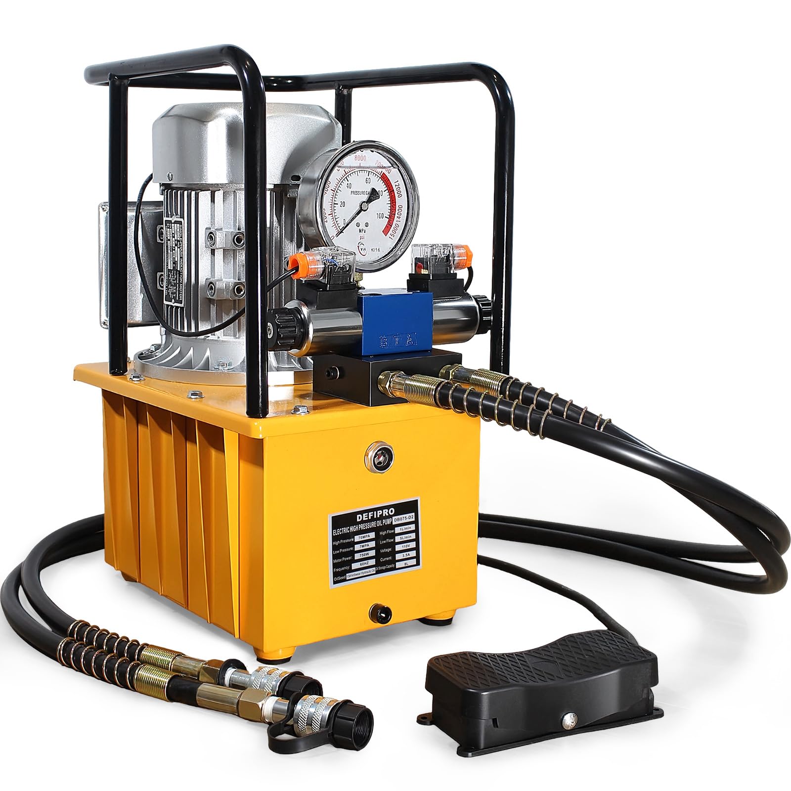 Photo 1 of Electric Hydraulic Pump Double Acting 10000 PSI 8L Hydraulic Power Pack