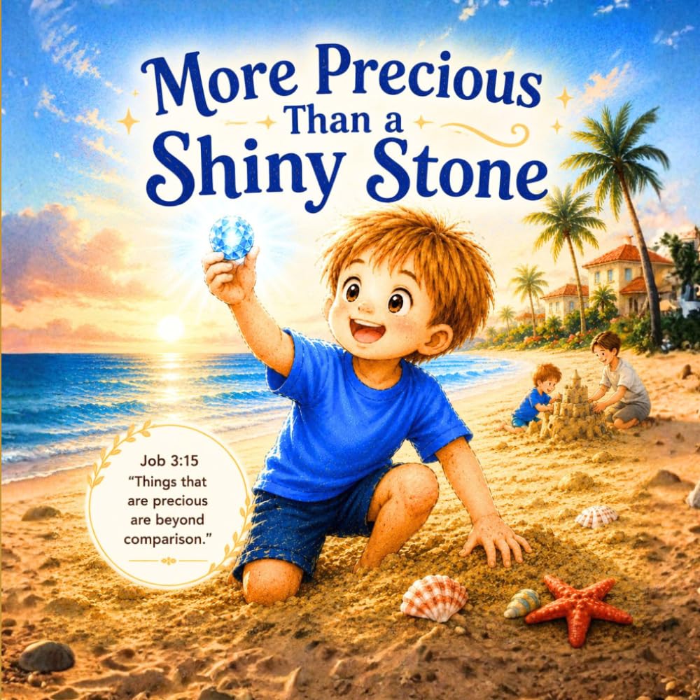 More Precious Than a Shiny Stone: A Gentle Christian Bedtime Story About Wisdom (Faith Lessons for Little Hearts)