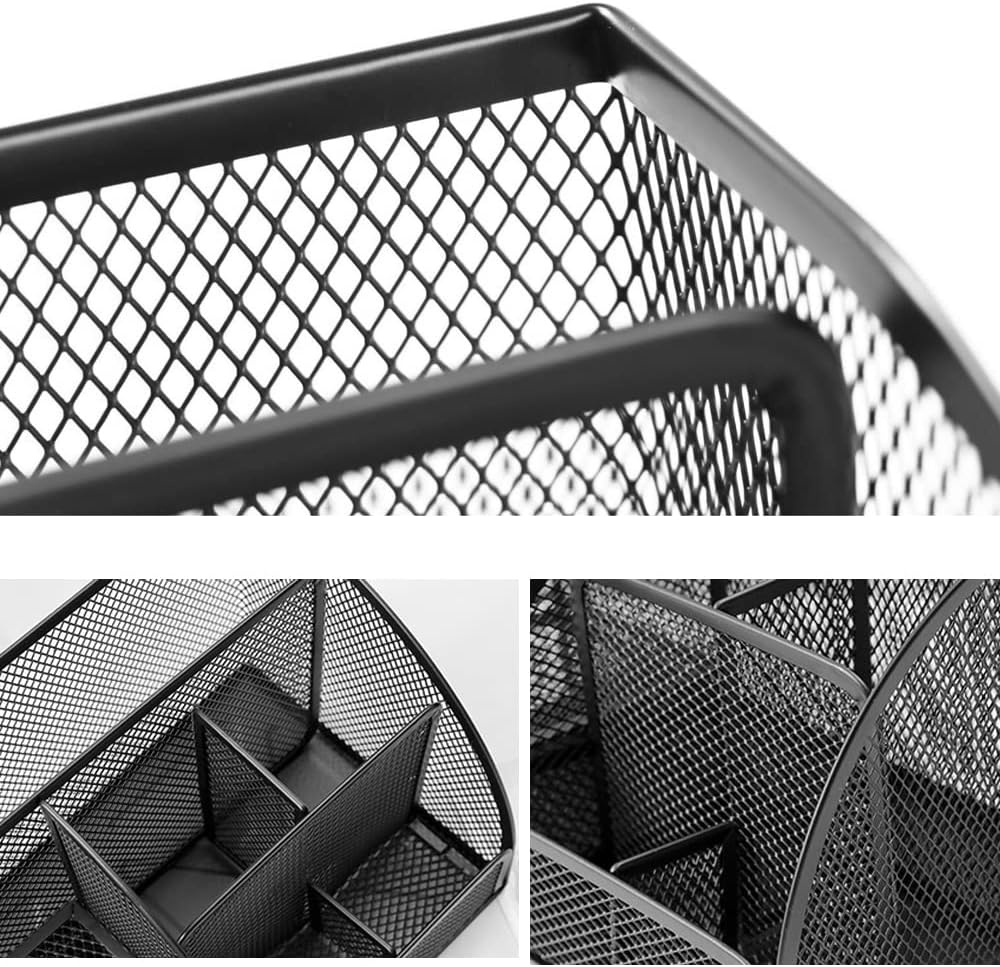 Buy Office Desk Organizer， With 6 Compartments + 1 Drawer