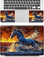 Vista 17 de Adhesivo para laptop de 12.1-15.6 pulgadas, calcomanía reutilizable universal de vinilo para laptop, protector de arte impermeable en color panal