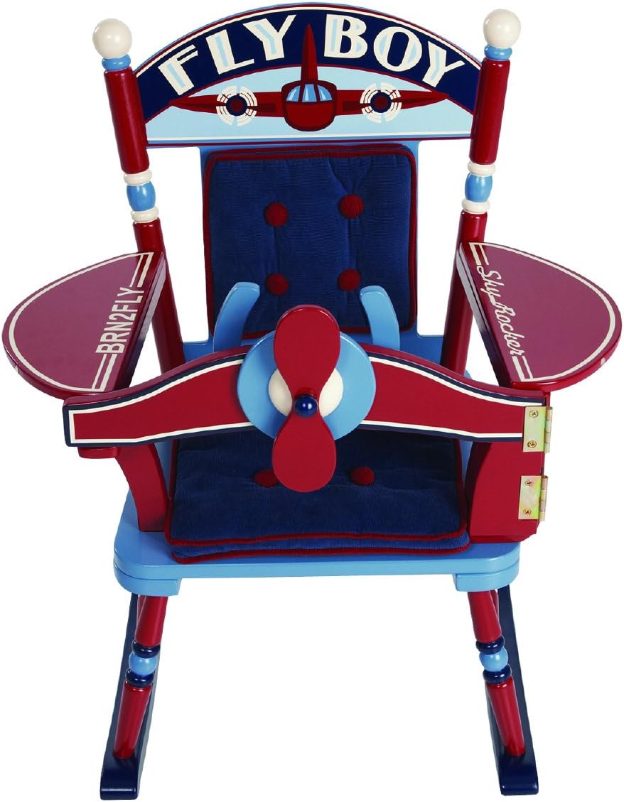 Fly Boy Airplane Rocking Chair