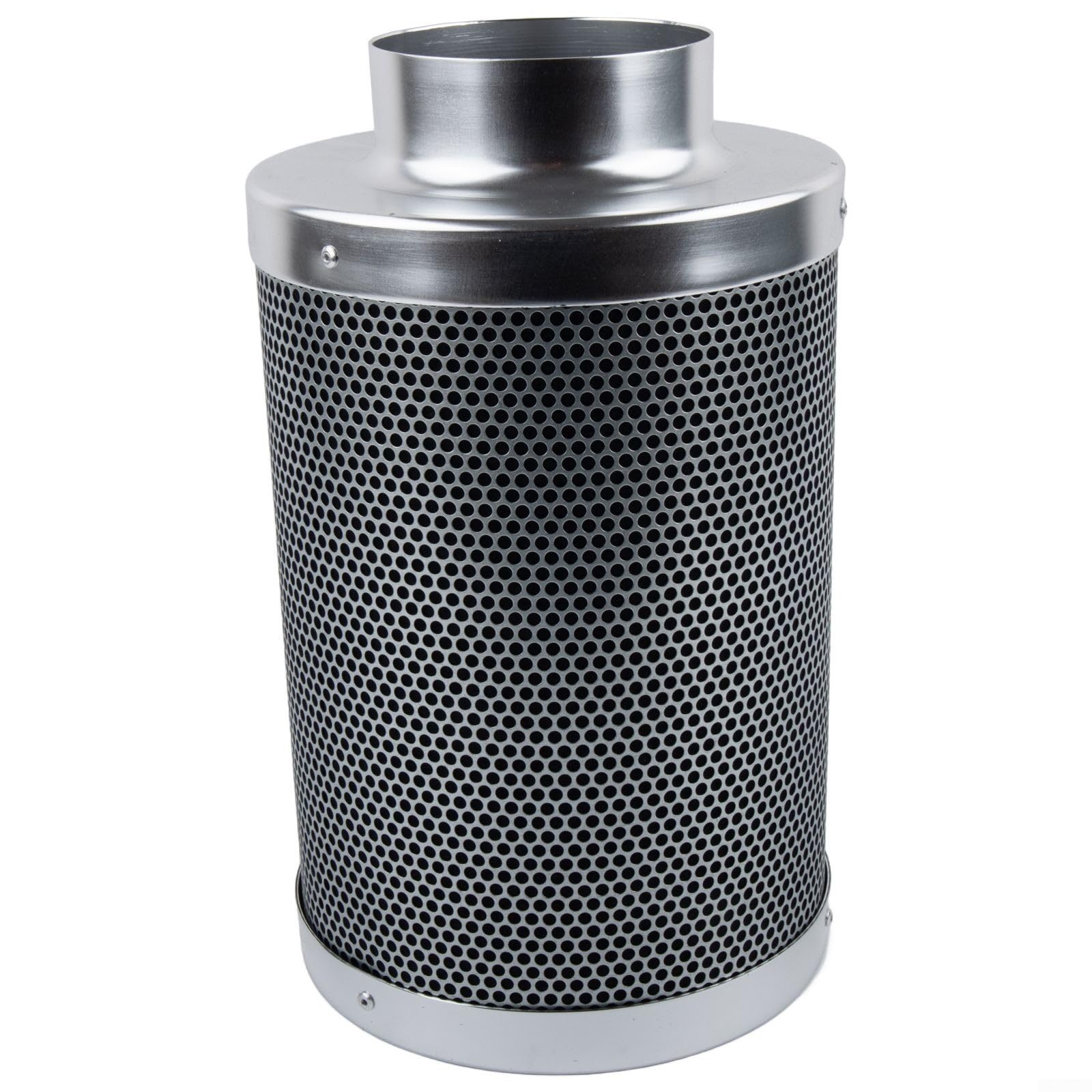 Filtro de carbón activado de 100 mm para control de olores, RC48 ligero con prefiltro para sistema de ventilación hidropónica, tienda de campaña, tubería de invernadero e interior (100 mm x 250 mm)