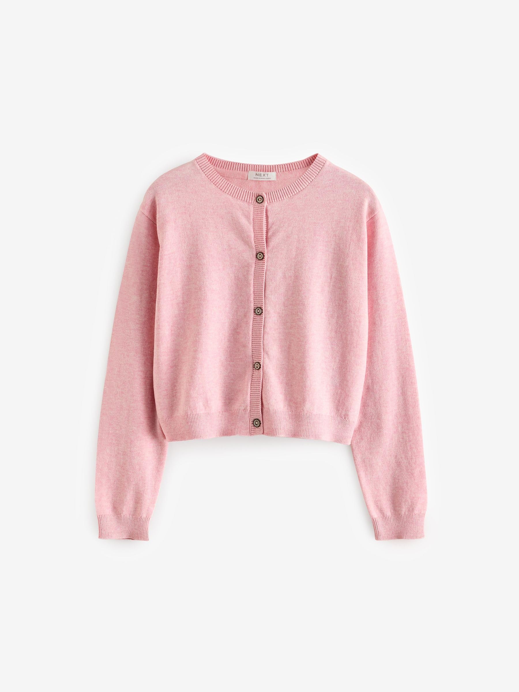NEXT Mädchen Standard Strickjacke mit Knöpfen