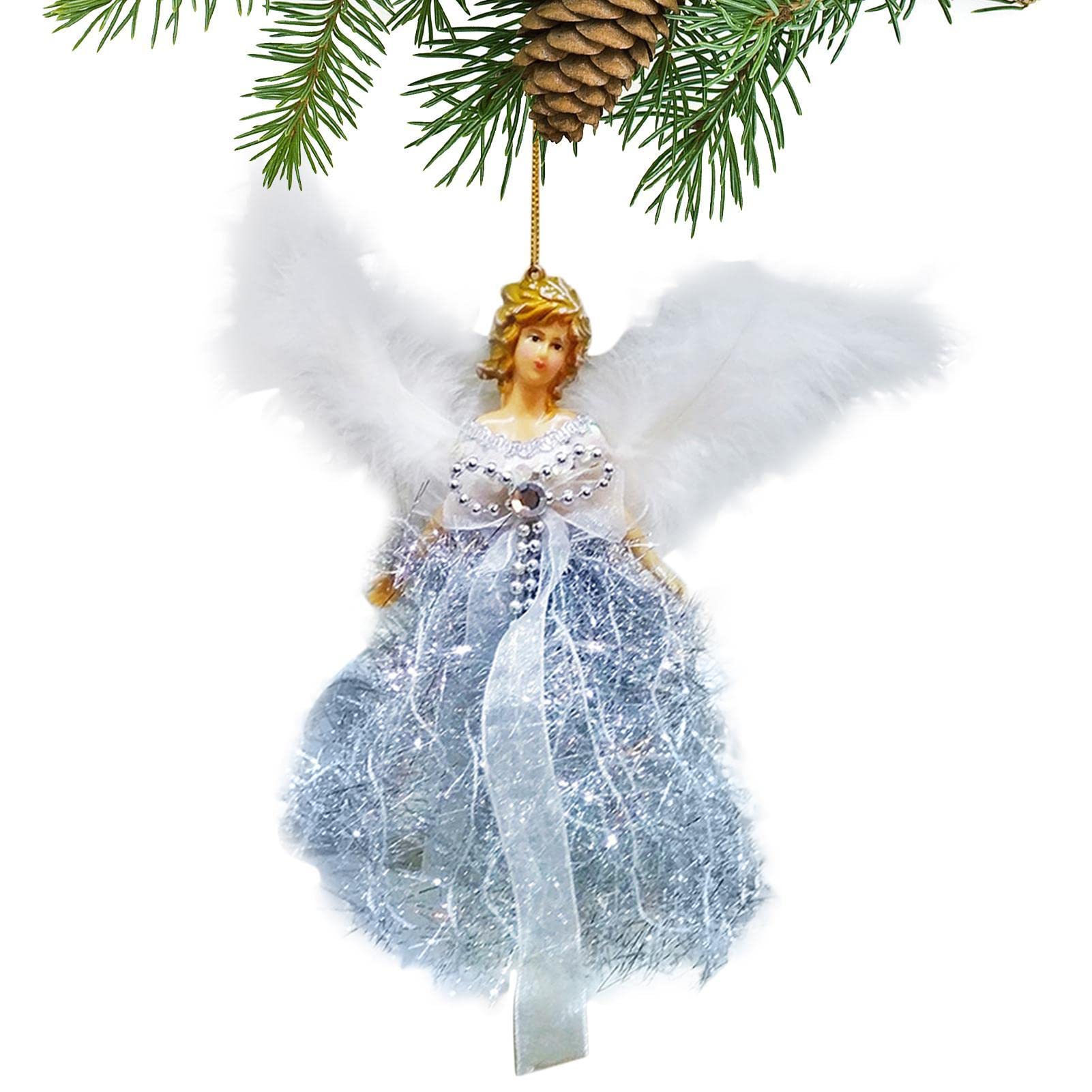 Amazon.co.jp: クリスマスエンジェルツリートッパー | エンジェル