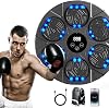 HOTSEVEN 2025 Music Boxing Machine with Boxing Gloves, Smart Bluetooth Boxing Machine with LED Electronic Wall Mounted, Music Boxing Target Workout Punching Equipment for Home(Upgrade)