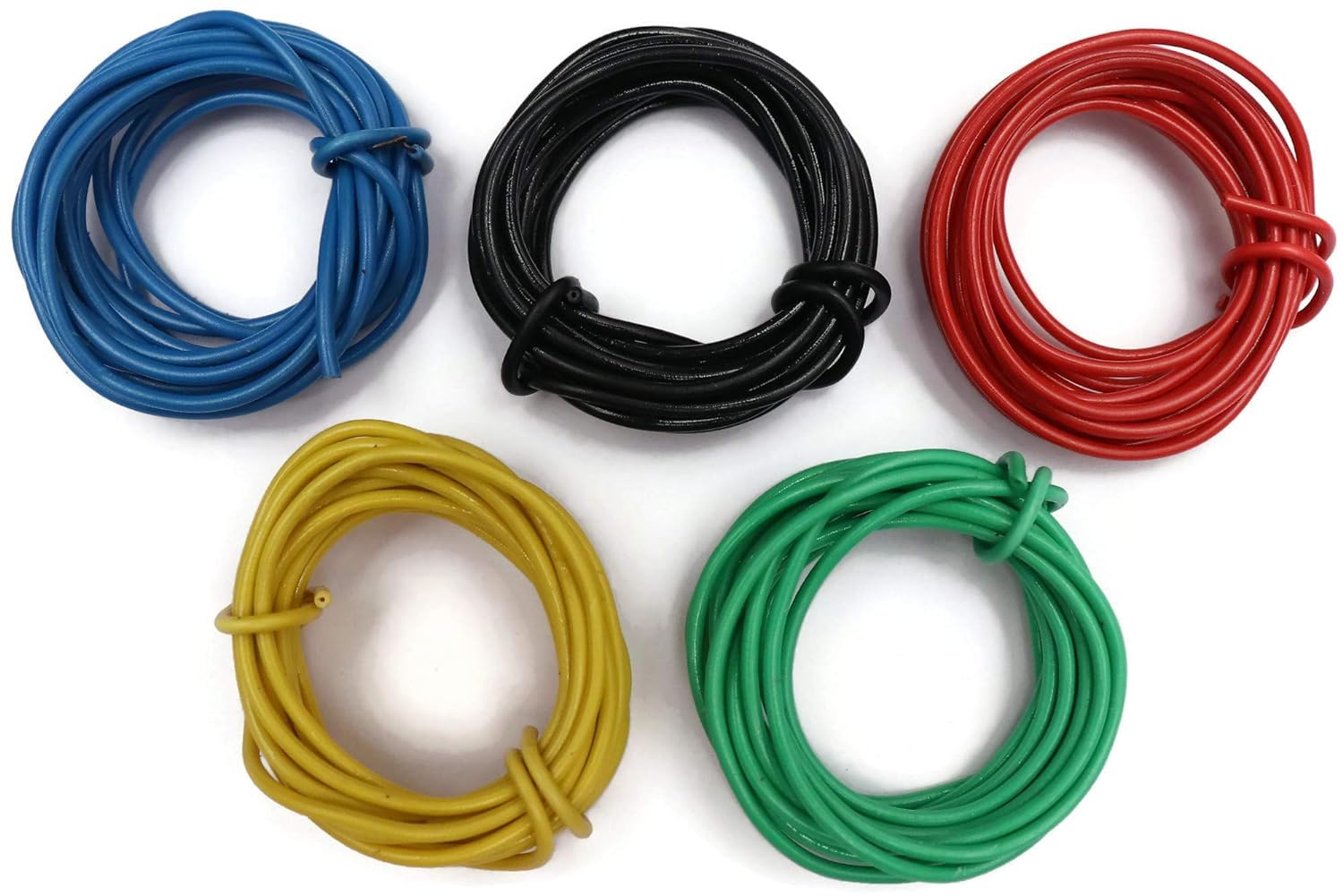 See full amazon price history chart for Electronic Spices Single Core Breadboard Jumper Hookup Wire "Pure Copper" Breadboard Wire, 22 Gauge Wire, Hookup Wire (5 Meters/5color, Total 25 Meters Pack) Electronic Spices Single Core Breadboard Jumper Hookup Wire "Pure Copper" Breadboard Wire, 22 Gauge Wire, Hookup Wire (5 Meters/5color, Total 25 Meters Pack) (B0CX1FQS3D) Amazon Price History, Amazon Price Tracker