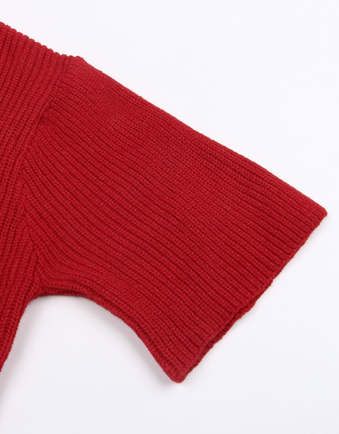 shermie Women's Button Down Y2k Cropped Cardigan Top Summer Lightweight Cable Knit Sweater Top - Image 6