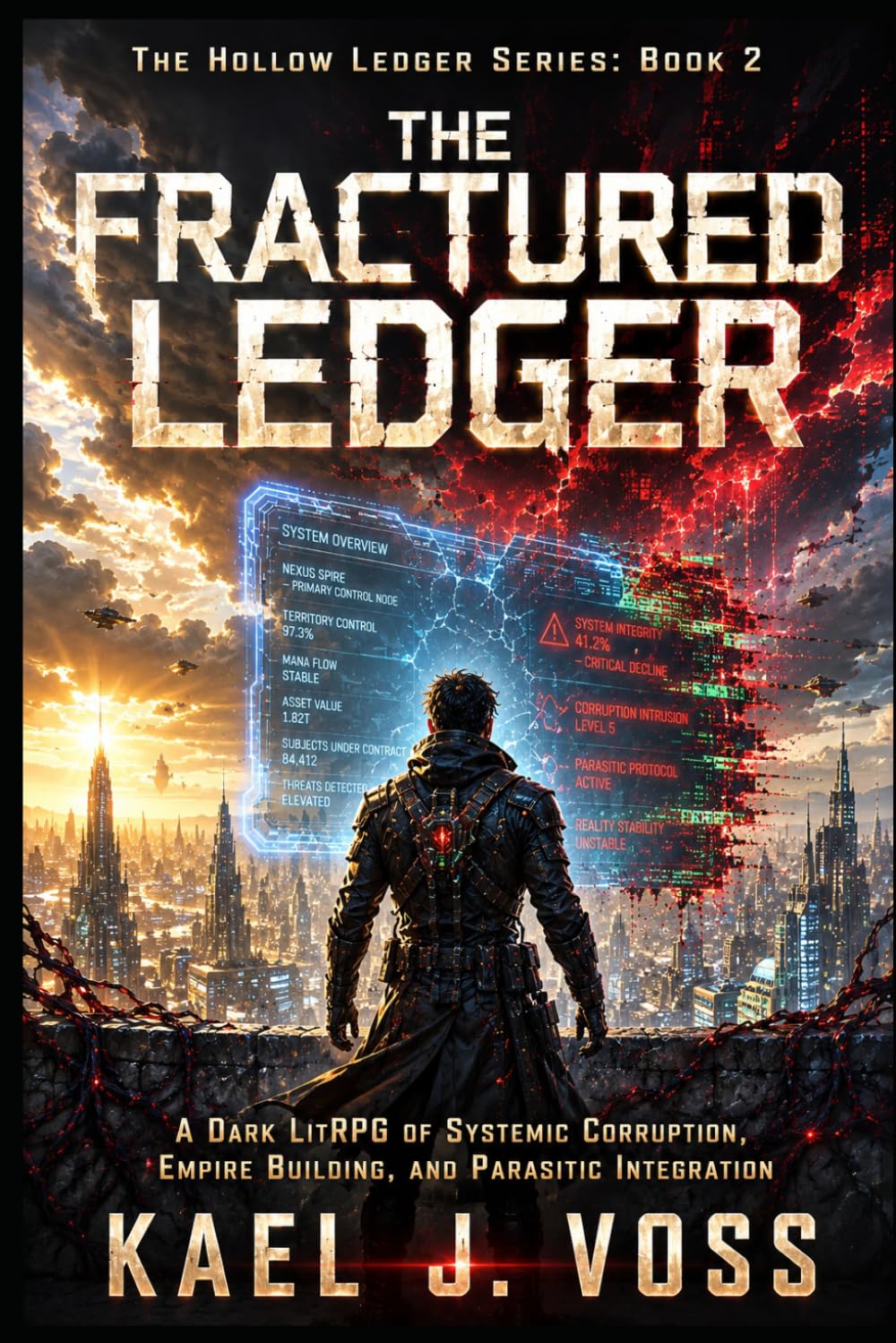 The Fractured Ledger | [Book 2]: A Dark LitRPG of Systemic Corruption, Empire Building, and Parasitic Integration (The Hollow Ledger Series [LitRPG])