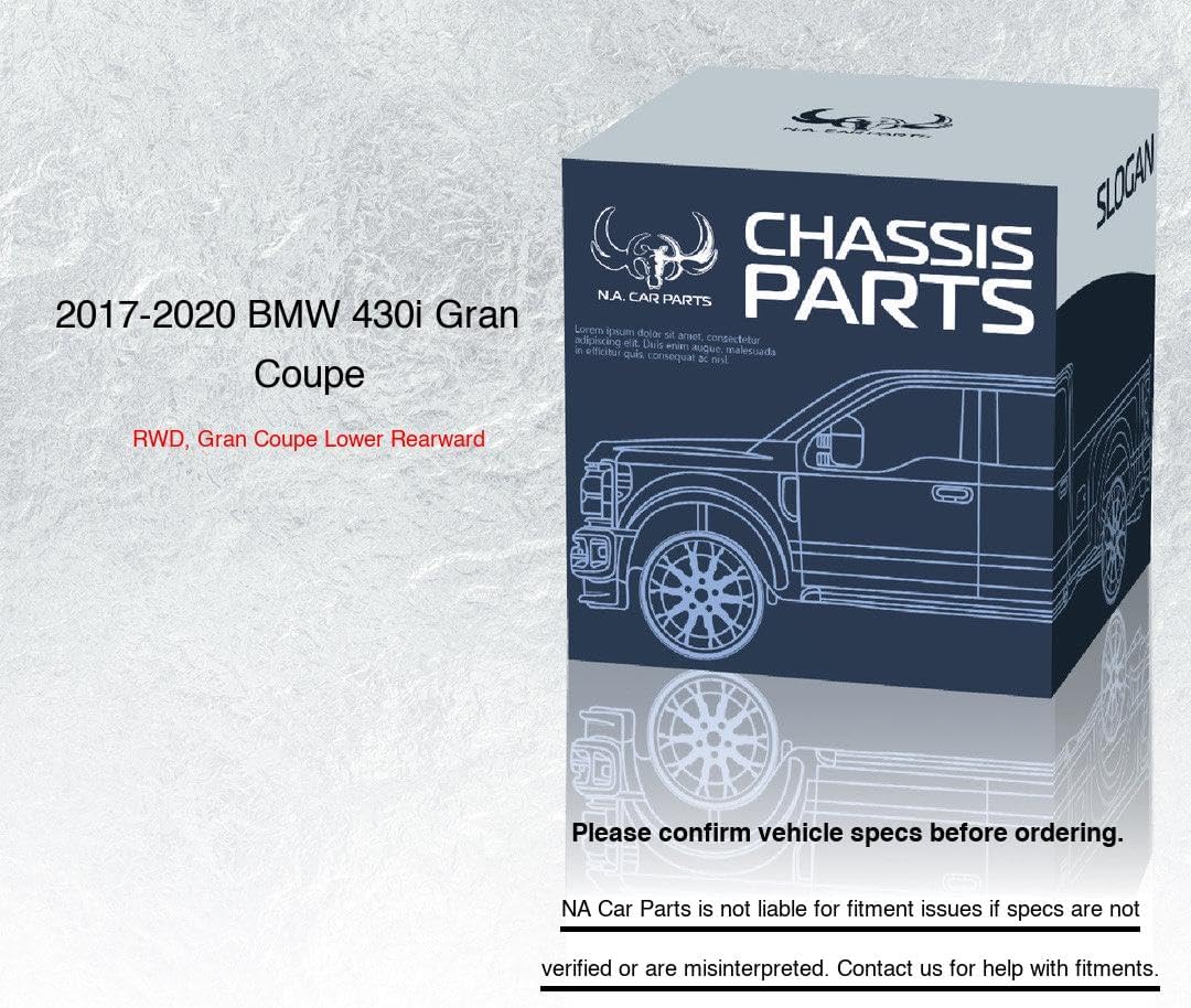 Front Left Side Lower Rearward Control Arm for 2017-2020 BMW 430i Gran Coupe | Premium Chassis Replacement Parts