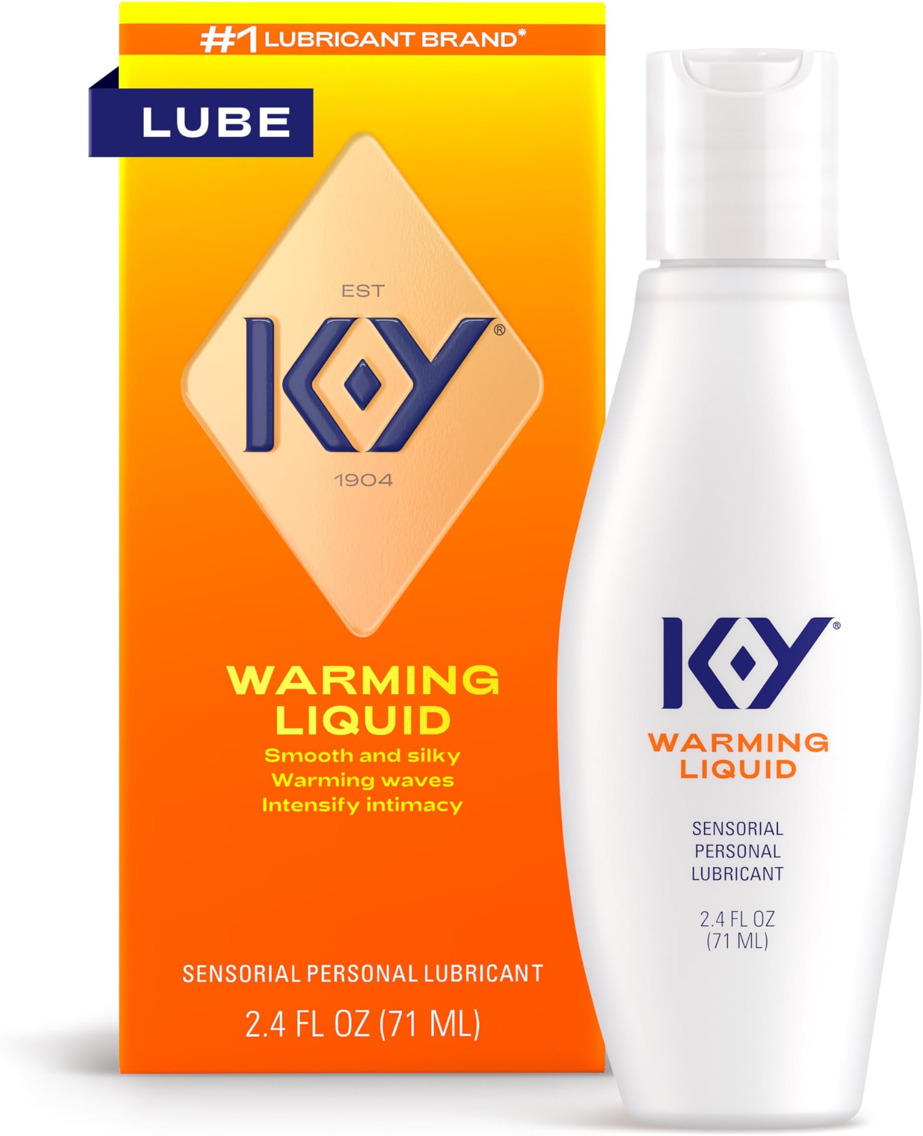 Warming Liquid Personal Lubricant - 2.5 oz by K-Y