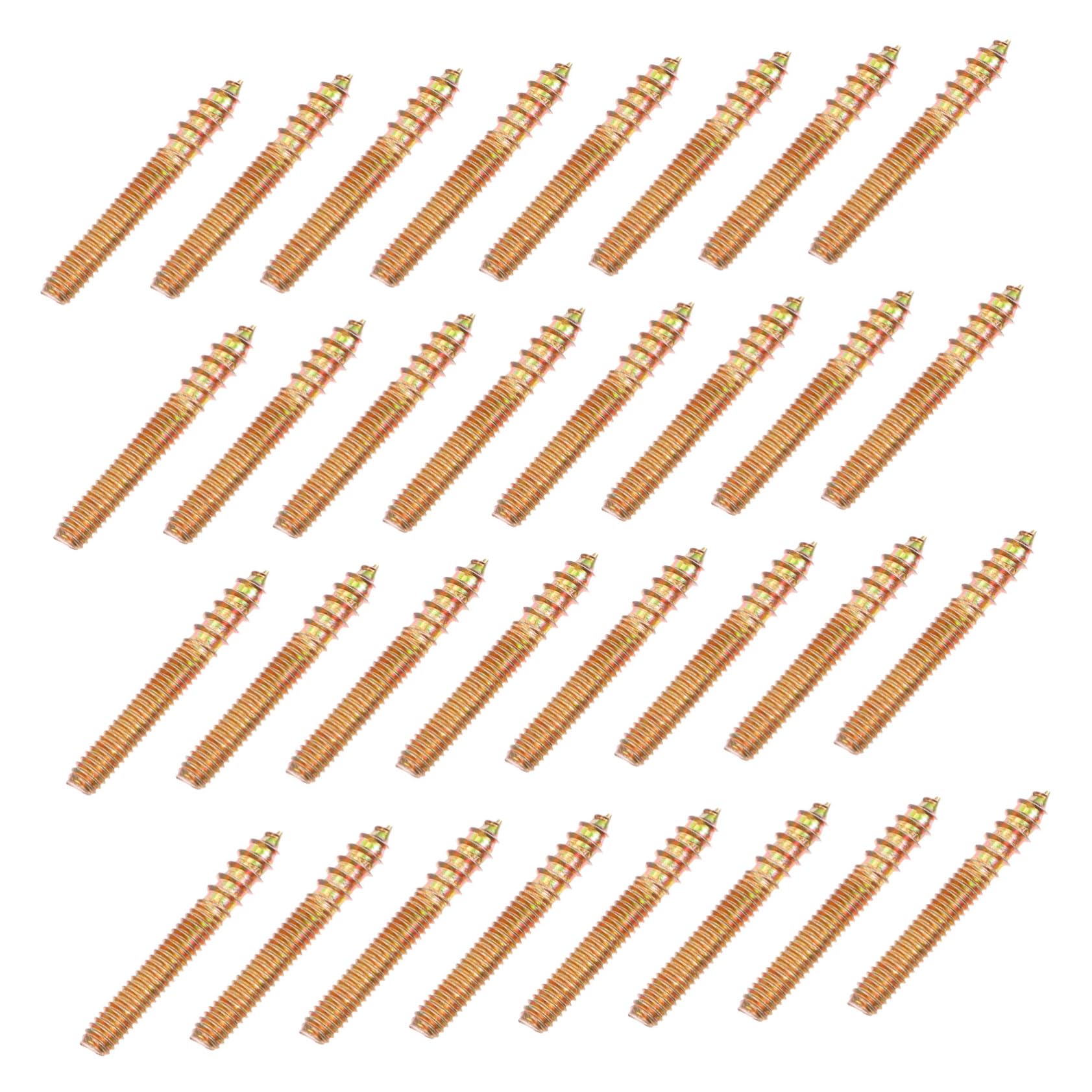 KICHOUSE Self-Tapping Screws 100pcs Set Carbon Steel Material Thread Screws for Home Office Furniture