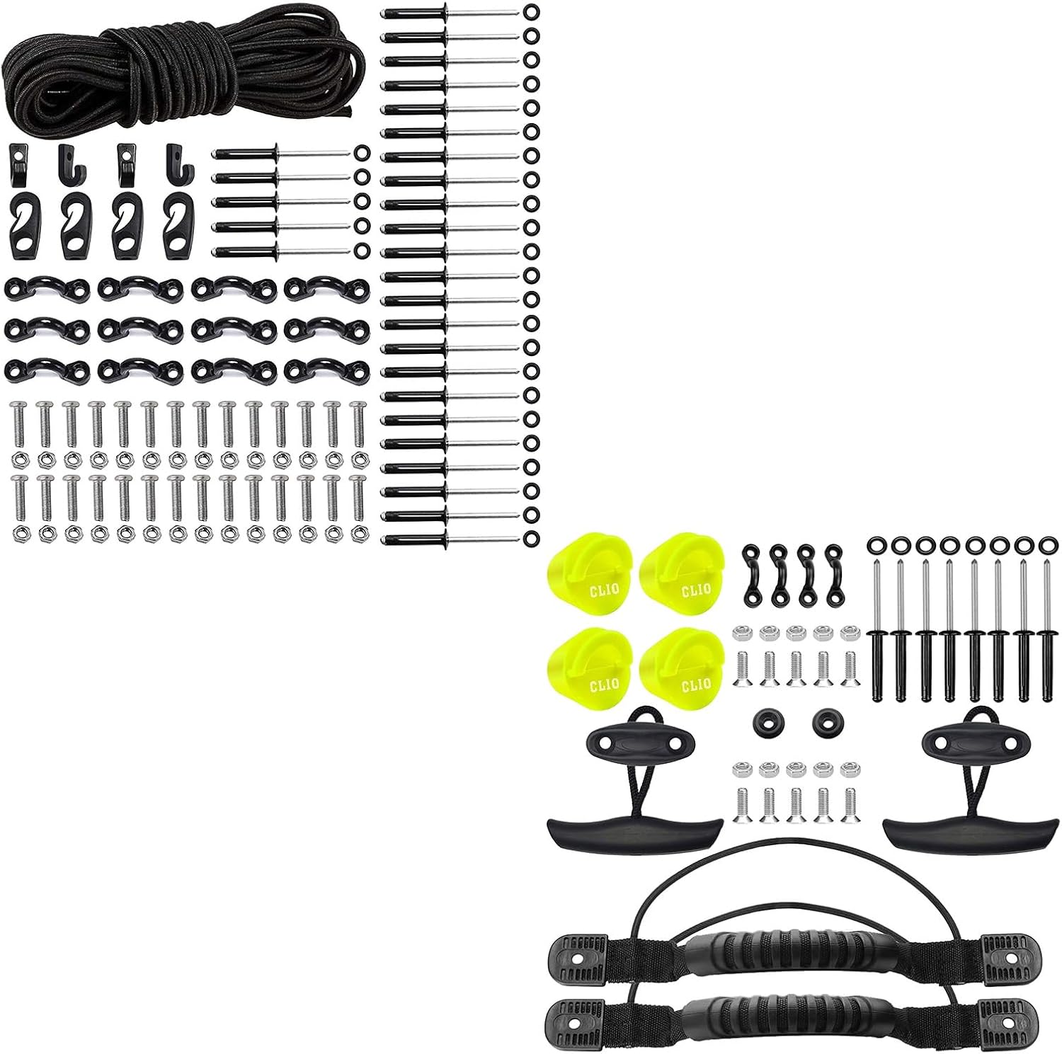 Kayak Carry Handles Kit and Deck Rigging Kit Accessory