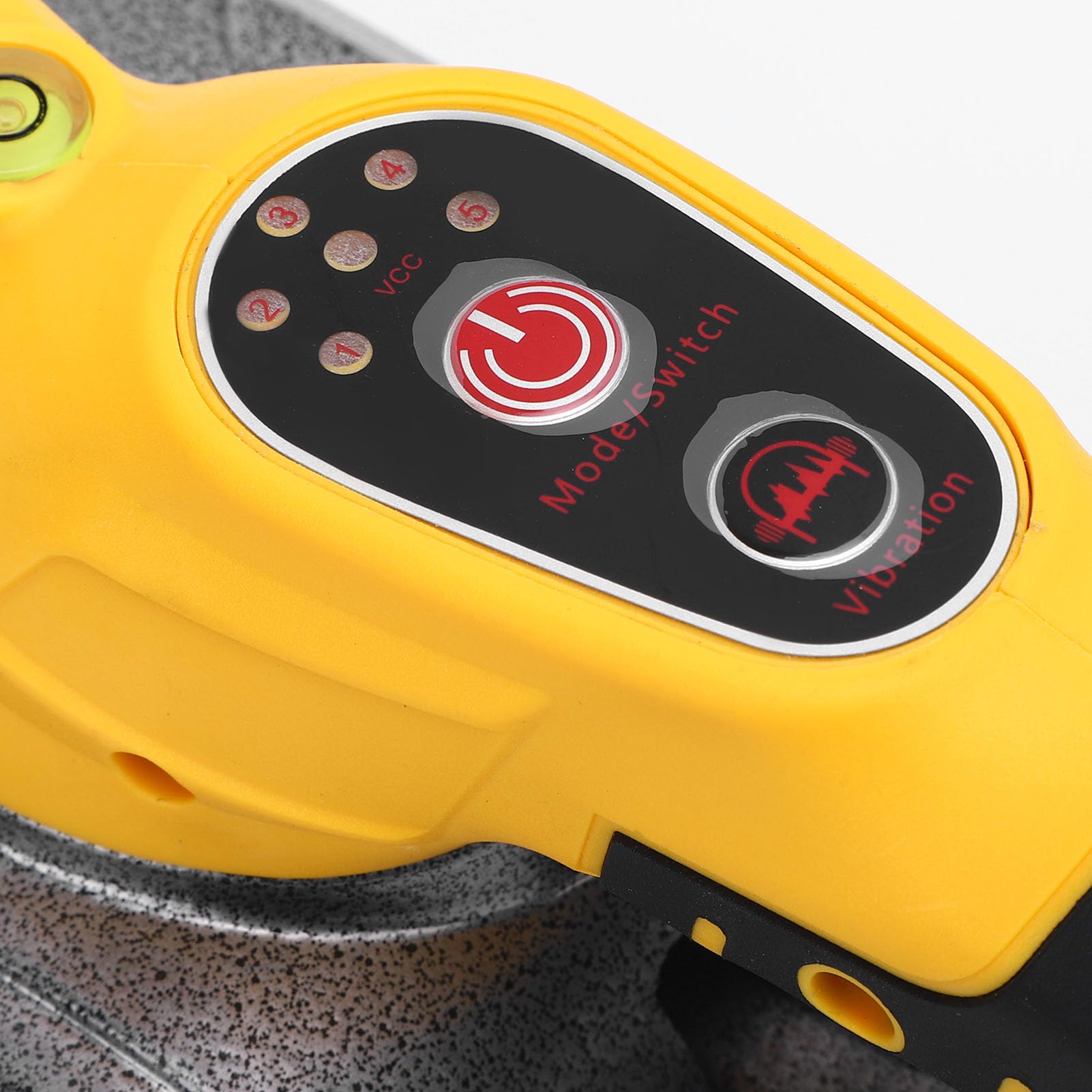Strumento per la Vibrazione delle Piastrelle, Strumento per l'installazione delle Piastrelle Senza Fili, con Tecnologia di Vibrazione Avanzata con 5 Livelli di velocità Regolabili e Ventosa