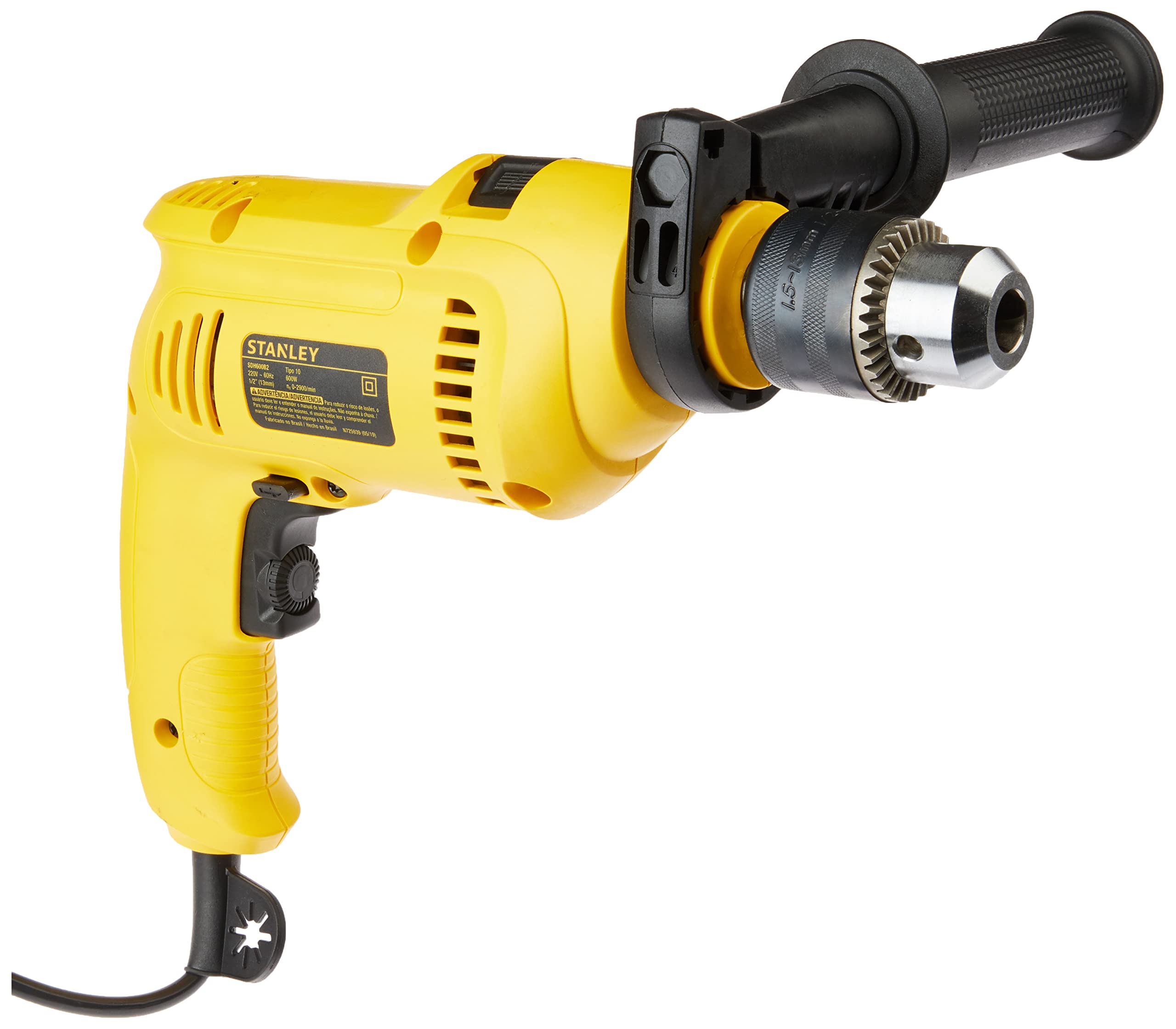 STANLEY Furadeira de Impacto 1/2 Pol. (13mm) 600W VVR 220V com