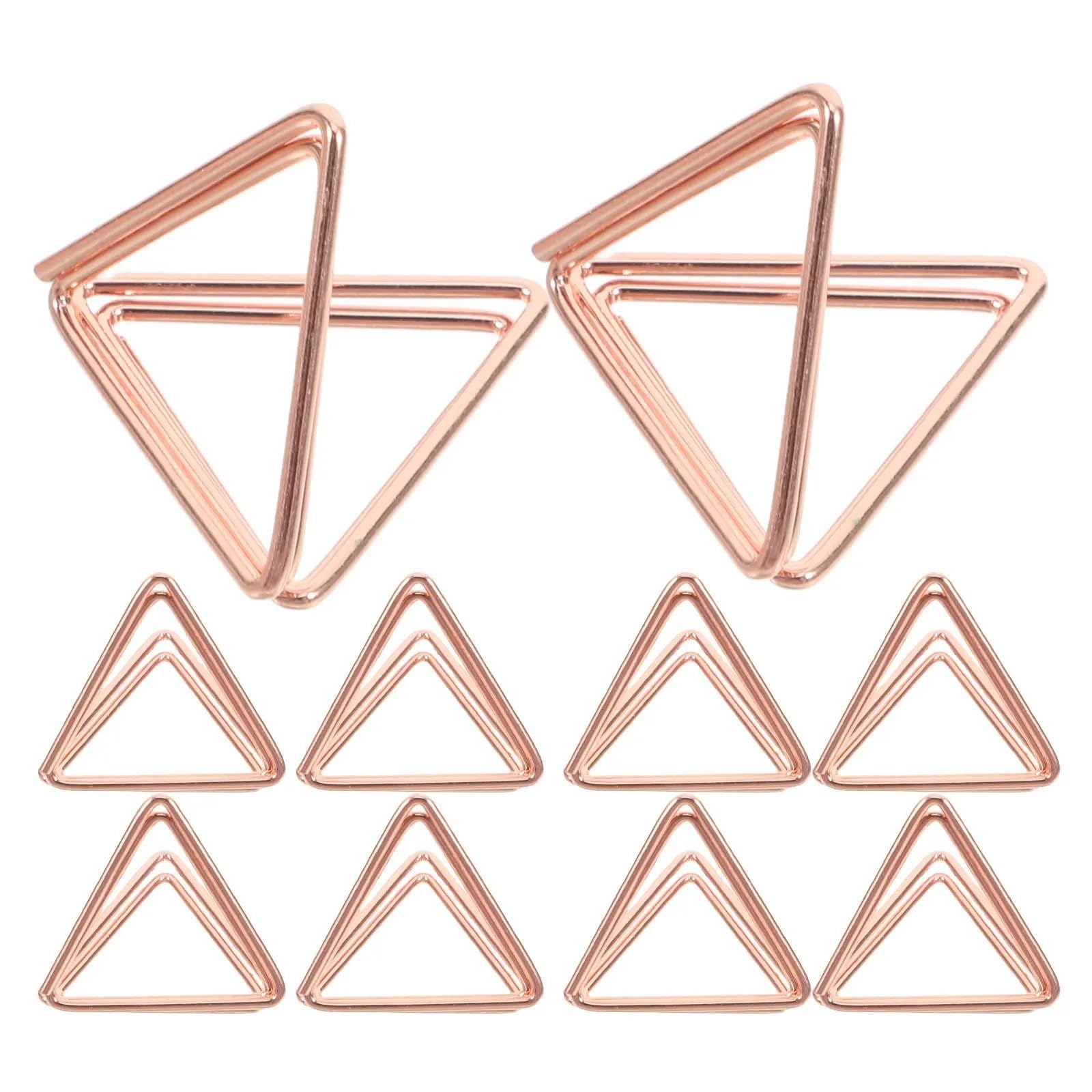 Lot de 80 ou 200 pinces à mémo triangulaires en métal pour cartes de table, photos, mémos, numéros de table de mariage, bureau, maison, école, pour tables, magasins, étiquettes, bureau, fête de