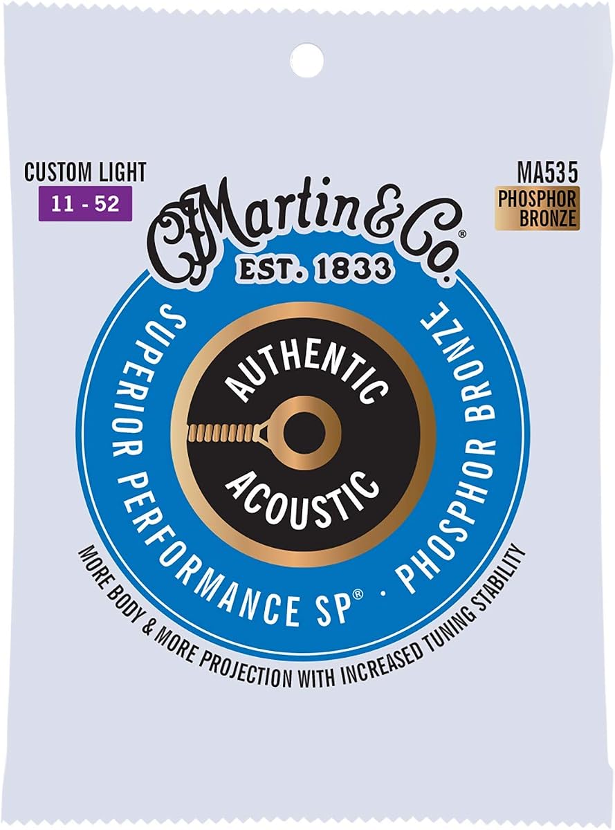 Authentic Acoustic Guitar Strings - Superior Performance