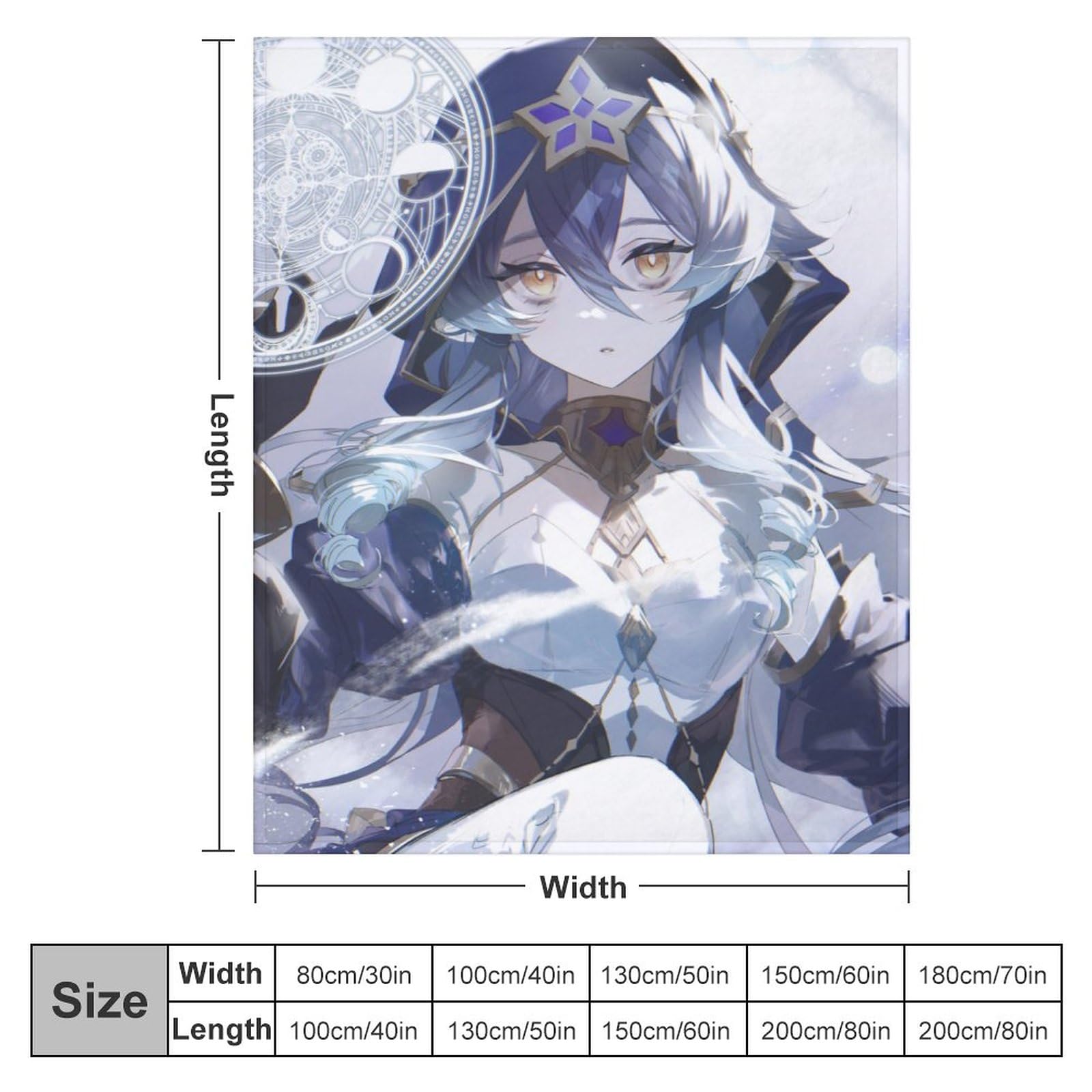 原神　ブランケット Amazon｜原神-ピンクの髪の蛍ブランケット 毛布40