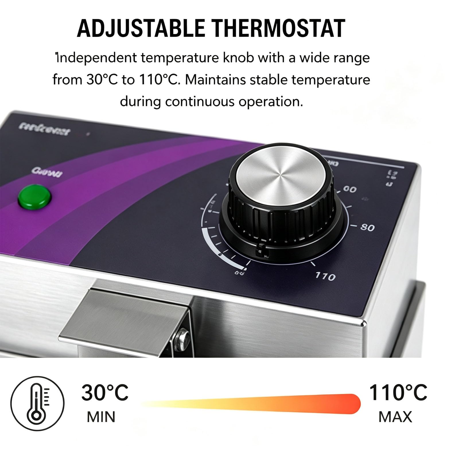 Macchina Elettrica Per La Cottura Di Pasta Da 2000 W, Con 2 Cestelli Per La Pasta, Tubo Di Circolazione A Riscaldamento Rapido, Temperatura Regolabile Da 30℃ A 110℃, Ideale Per Ristoranti E