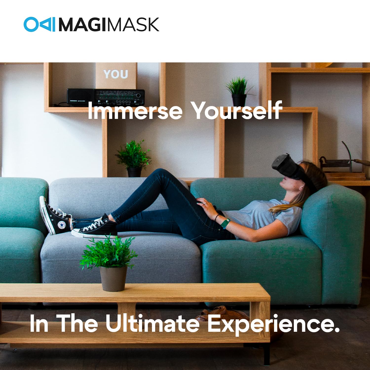 Cuffie VR MagiMask HD FPV Compatibili Smartphone - Dettaglio