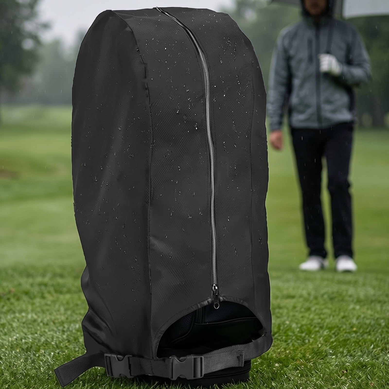 Amagogo Copertura Antipioggia per Borsa da Golf | Manica Completa, Resistente agli Agenti Atmosferici, Custodia Protettiva per Sacca da Golf, Golfisti