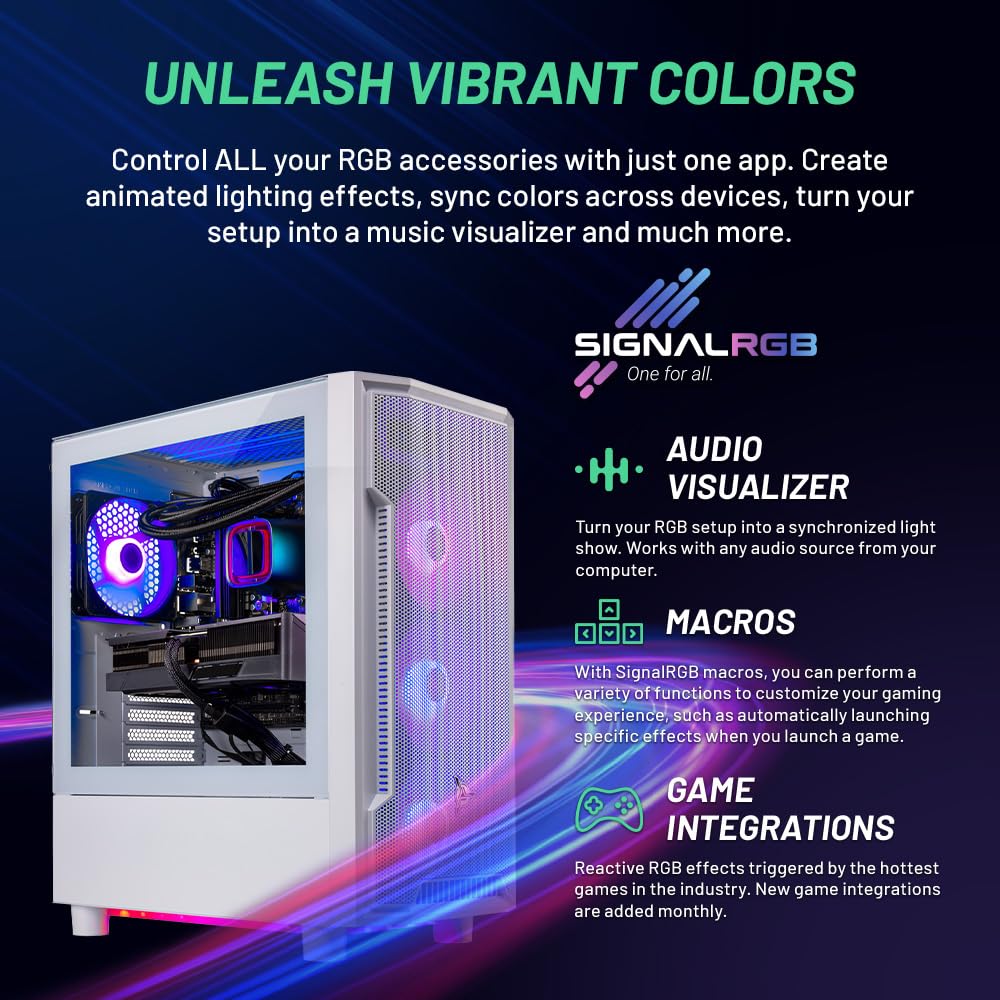 Skytech Gaming Archangel PC para Juegos, Intel i7 14700F 2.1GHz, NVIDIA RTX 5060 Ti 16 GB, SSD NVMe Gen4 NVMe 16 GB DDR5 RAM 6000, 650W Gold PSU 360 ARGB AIO, WLAN, Win 11, Ordenador