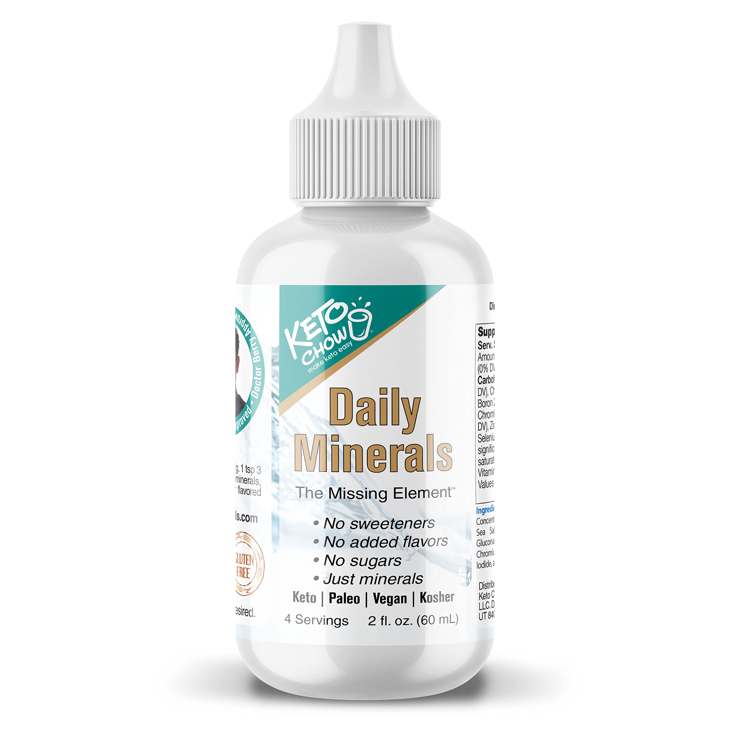 Buy Keto Chow Trace Minerals Drops Sodium, Magnesium, Potassium