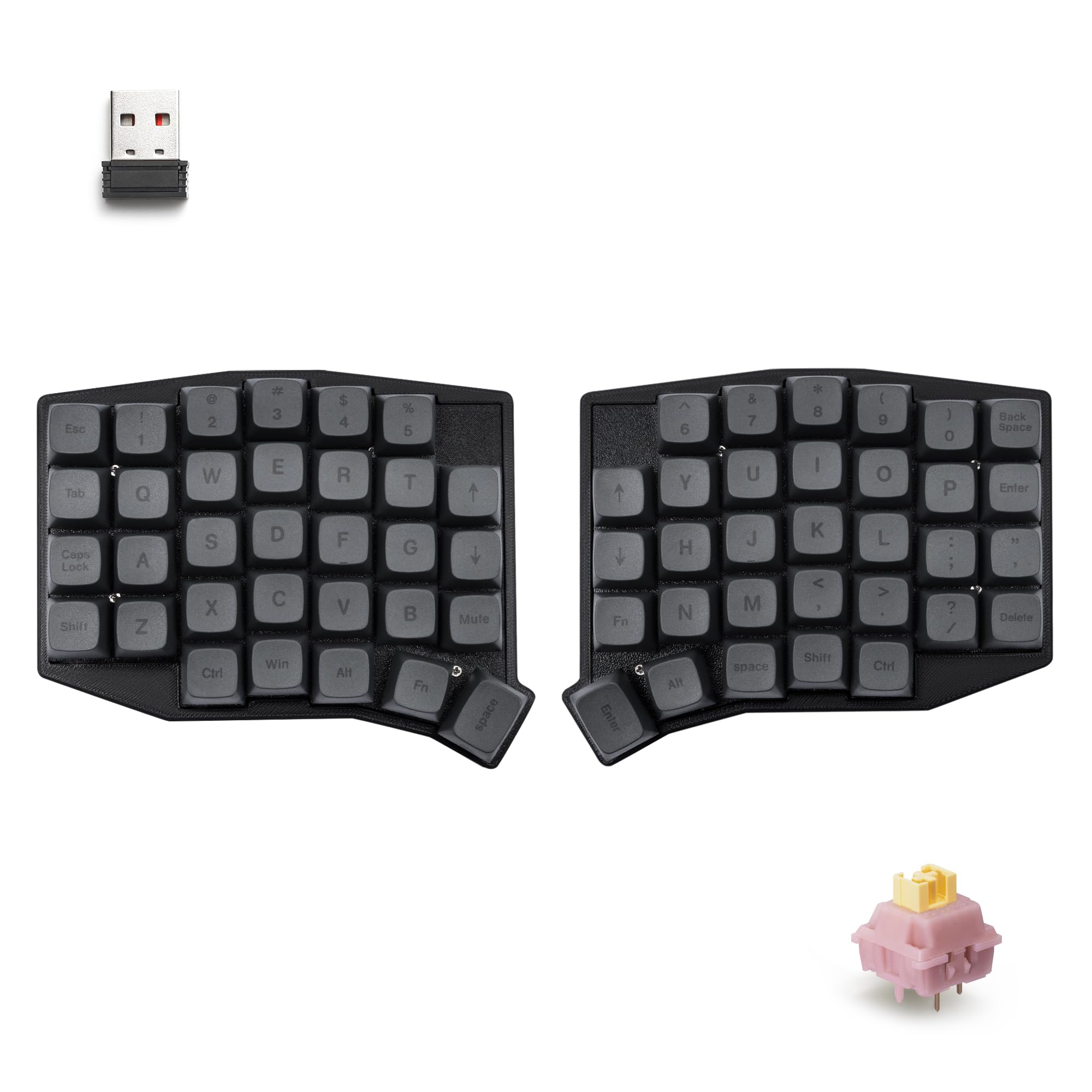 Sofle Split 無線 分割キーボード Vial対応 日本語キー付 Amazon | YIVU Sofle ワイヤレス 分割キーボード 静音 メカニカル
