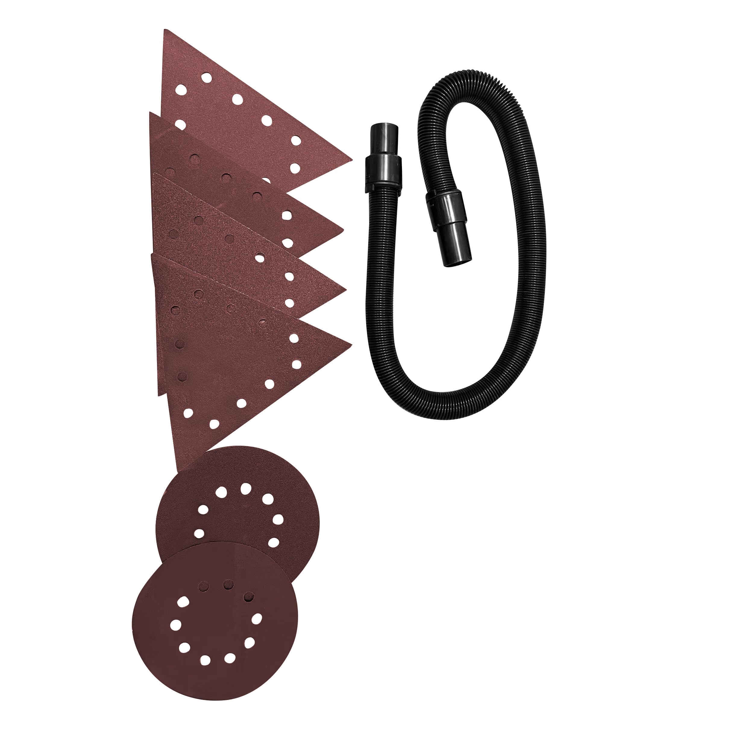 Güde Trockenbauschleifer GTBS 710 (230 V, 710 W, 1200-2500 1/min, 22,5 cm Scheiben-Ø, teleskopierbar, werkzeugloser Schleiftellerwechsel, inkl. Rund- & Deltaschleifteller, 24-tlg. Schleifpapierset)