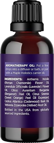 Miniatura 172 de Mezcla de aceites esenciales para dormir para difusor, aceite esencial de ensueño para difusores de aromaterapia y bienestar con Ylang-Ylang Clary