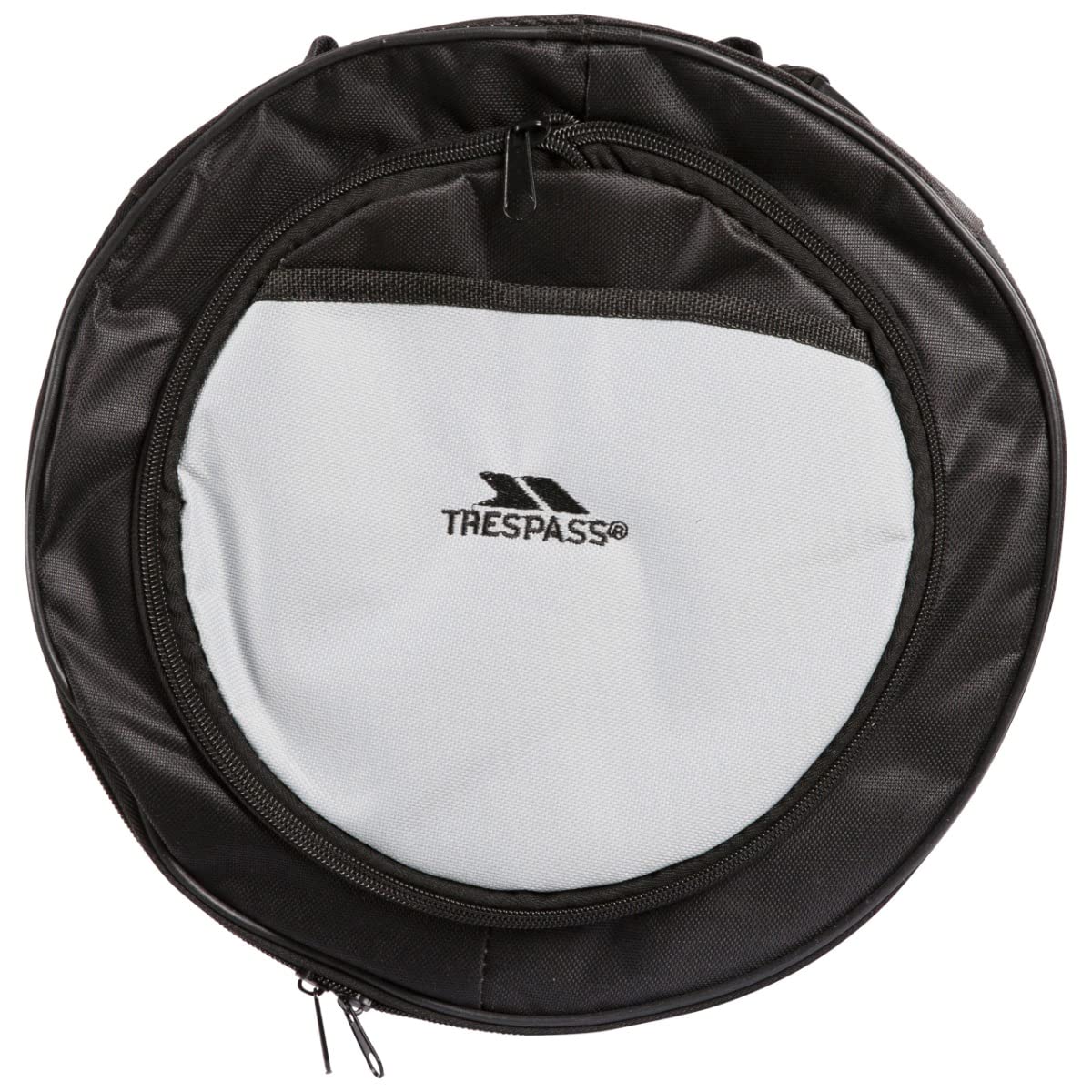 Trespass Barby Barbecue 2 Niveaux de Barbecue Portable pour Camping, extérieur, Jardin, Festivals avec poignée et Pieds Amovibles Noir 24 x 27 x 27 cm