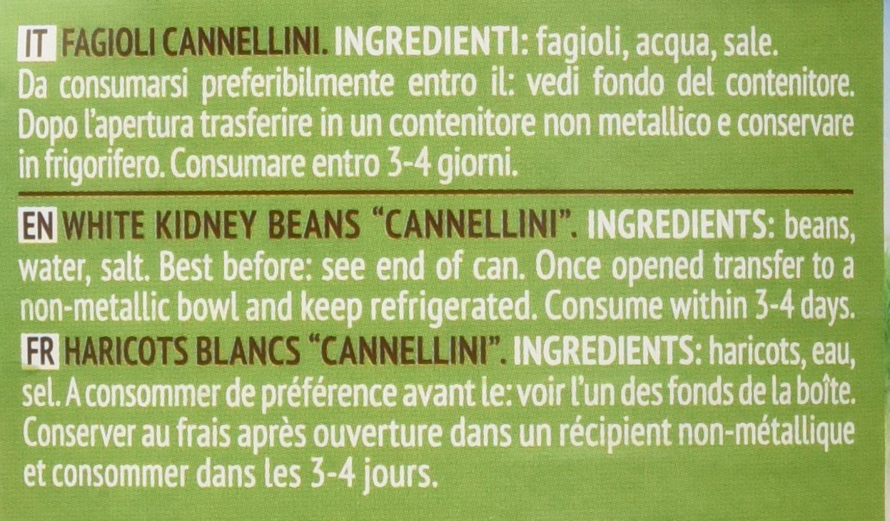 Valfrutta Cannellini - 400 gr