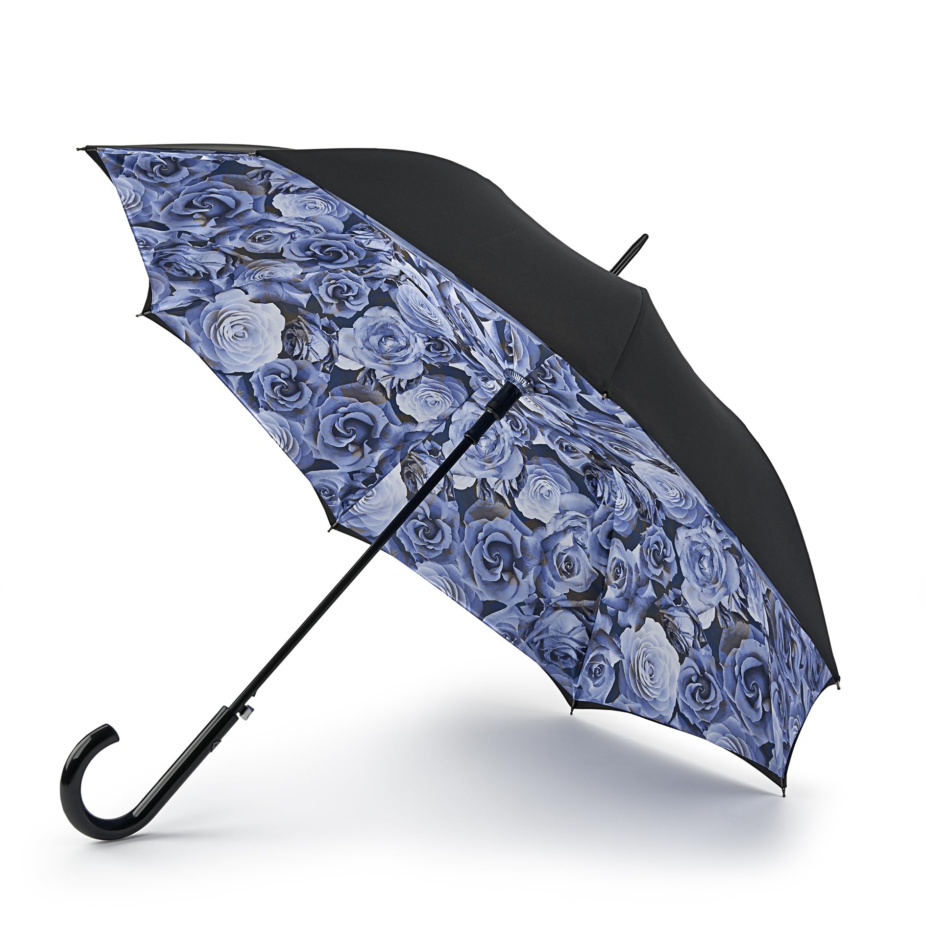 Fulton Bloomsbury Umbrella, Liquid Rose Print UPF50+