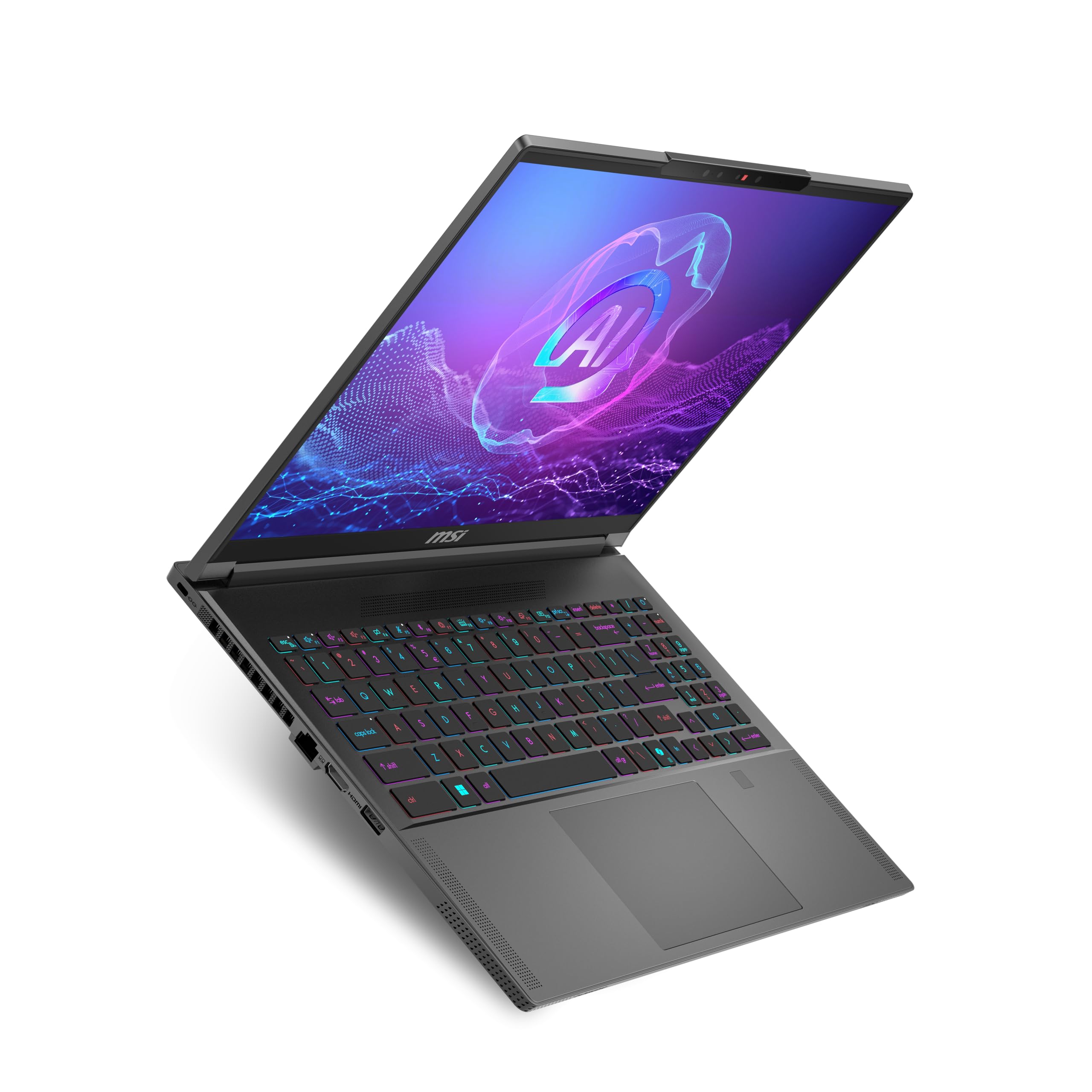 MSI Creator A16 AI A3XVFG-243ES portátil para Creadores 16 pulg, 16:10 QHD (2560x1600) OLED, 240Hz, AMD Ryzen AI 9 HX 370, RTX 4060, 32GB RAM, 1TB SSD, Windows 11 Pro NextGen Premium, QWERTY Español — view 5