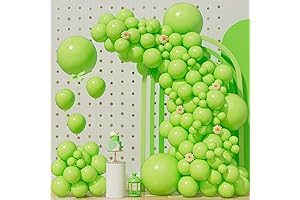 140Pcs Lime Green Balloons Light Green Balloon Garland Arch Kit For Party Decorations