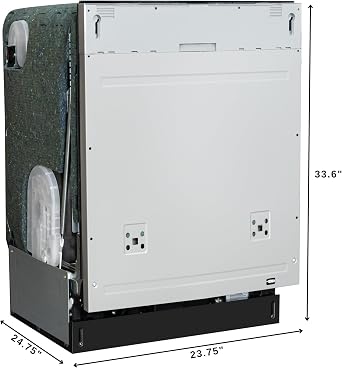 KoolMore 24 in. Panel Ready 14 Place Settings 45 DB Dishwasher in Stainless-Steel, UL and Energy Star Certified (KM-DW2445-PR)