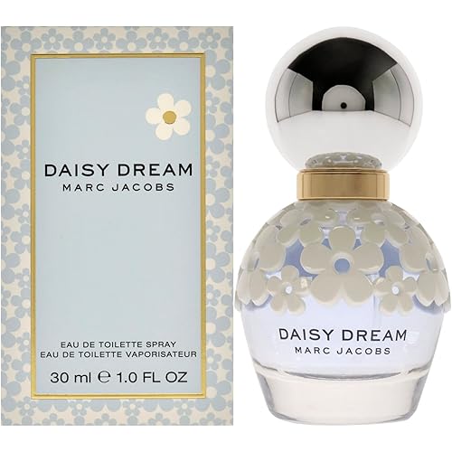 Marc Jacobs Daisy Dream Eau de Toilette – Floral Women's Perfume – With Notes of Blackberry, Jasmine, Lychee & White Woods