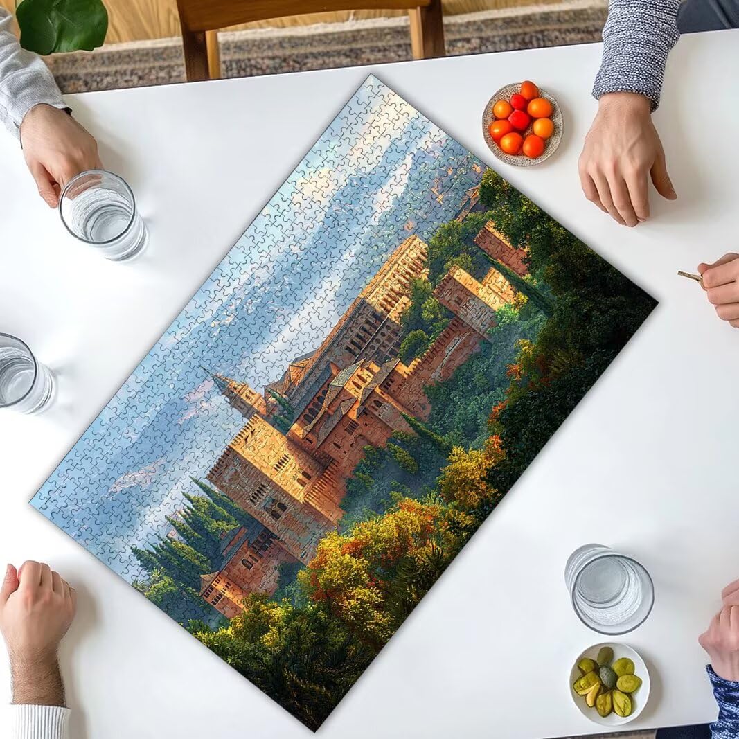 Puzzle Castillo, Puzzle 3000 Piezas, Rompecabezas para Regalo Mujer -8480
