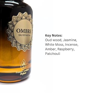 French Arabian Perfumes Ombre 100 ML EDP Swirls of oud wood for a journey into the heart of the desert