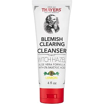 Amazon Com Thayers Witch Hazel Blemish White Cleanser Lemon 4 Fl Oz Beauty Personal Care