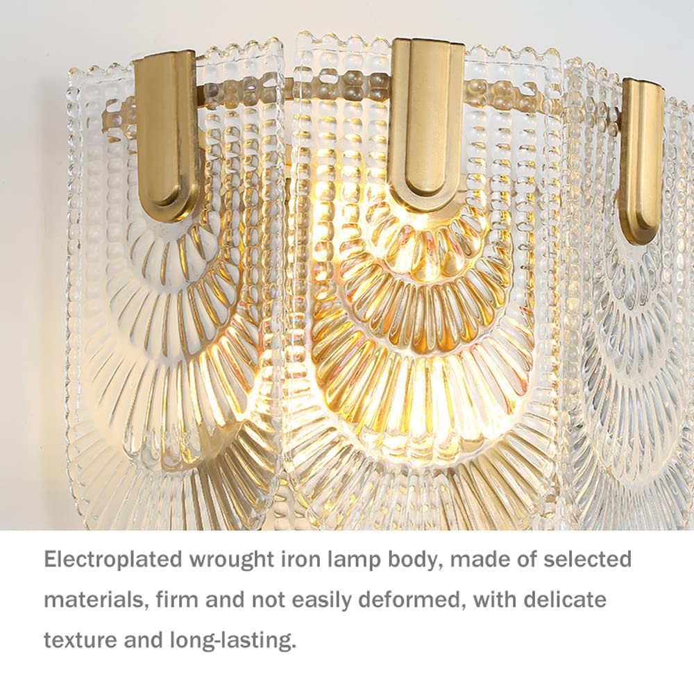 aplique, Aplique de pared contemporáneo cristal con forma copo nieve(B)