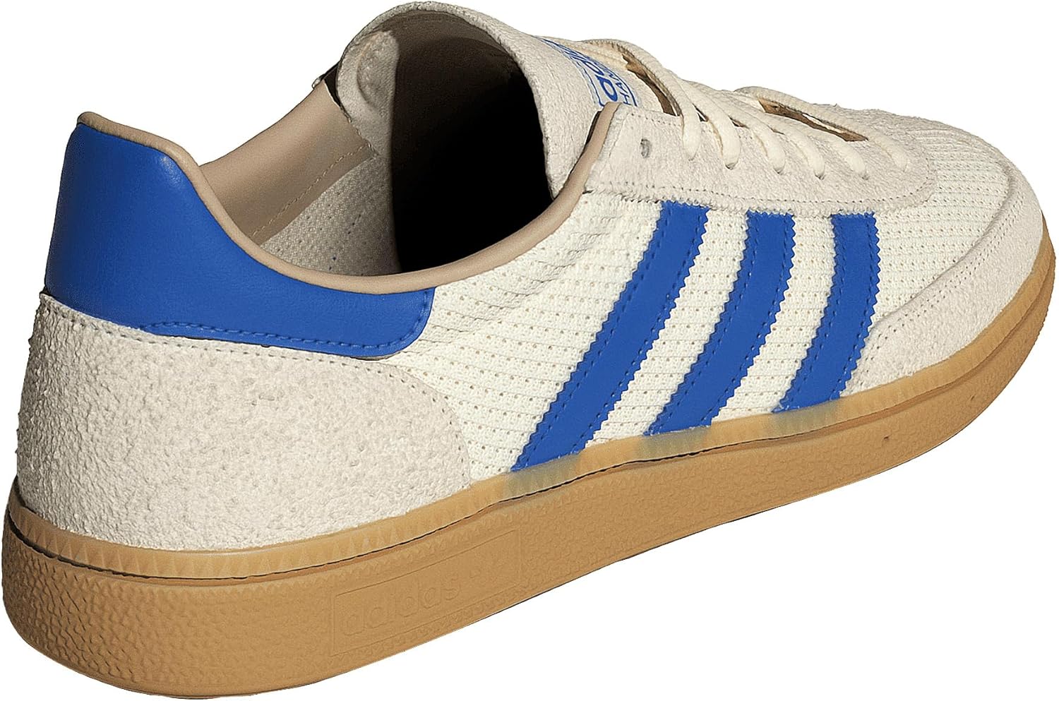 adidas Handball Spezial Men's Shoes, Cream White/Blue/Warm Sandstone, Size 11