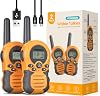 Walkie talkies recargables FOREDOM para niños, de largo alcance, para niño y niña de 3 a 12 años, juguete de cumpleaños - paquete de 2 1