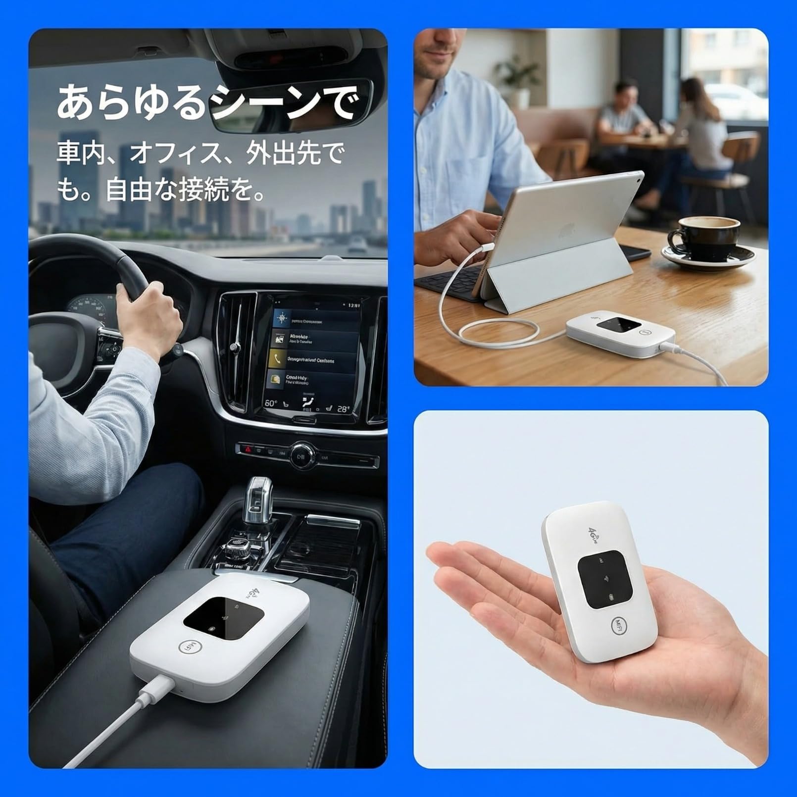 Amazon.co.jp: Vskd【最新の衛星技術により】 ポケットwifi