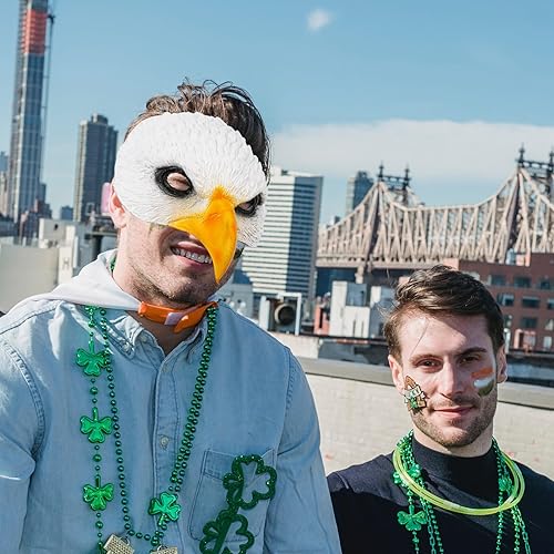 Miniatura 3 de STOBOK Eagle Mask Halloween Bald Eagle Costume for Cosplay Bird Mask Funny Halloween Masquerade Masks For Party