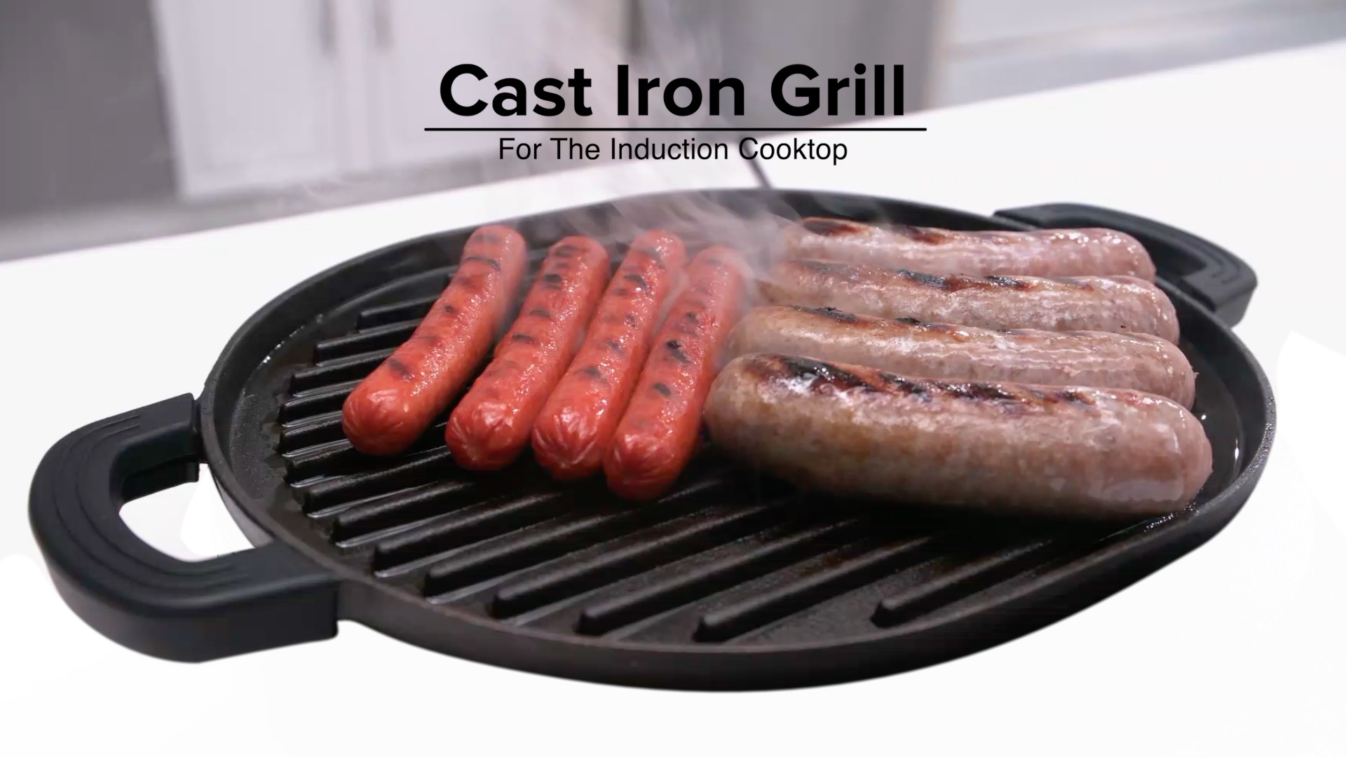 Amazon.com: NUWAVE Cast Iron Grill With Enameled Non-Stick Coating