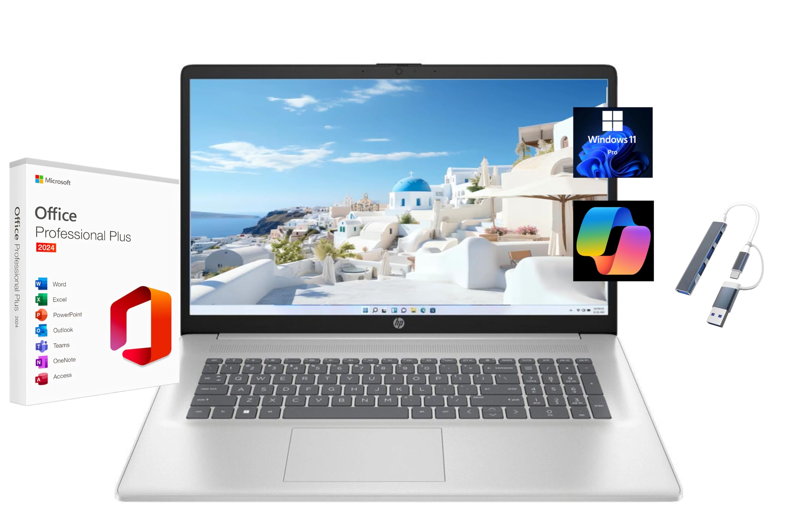 HP CORE i7 16GB 1TB 2in1ノートPC office 永続版 Amazon.co.jp: HP 17.3インチフルHDノートパソコン、無期限Microsoft